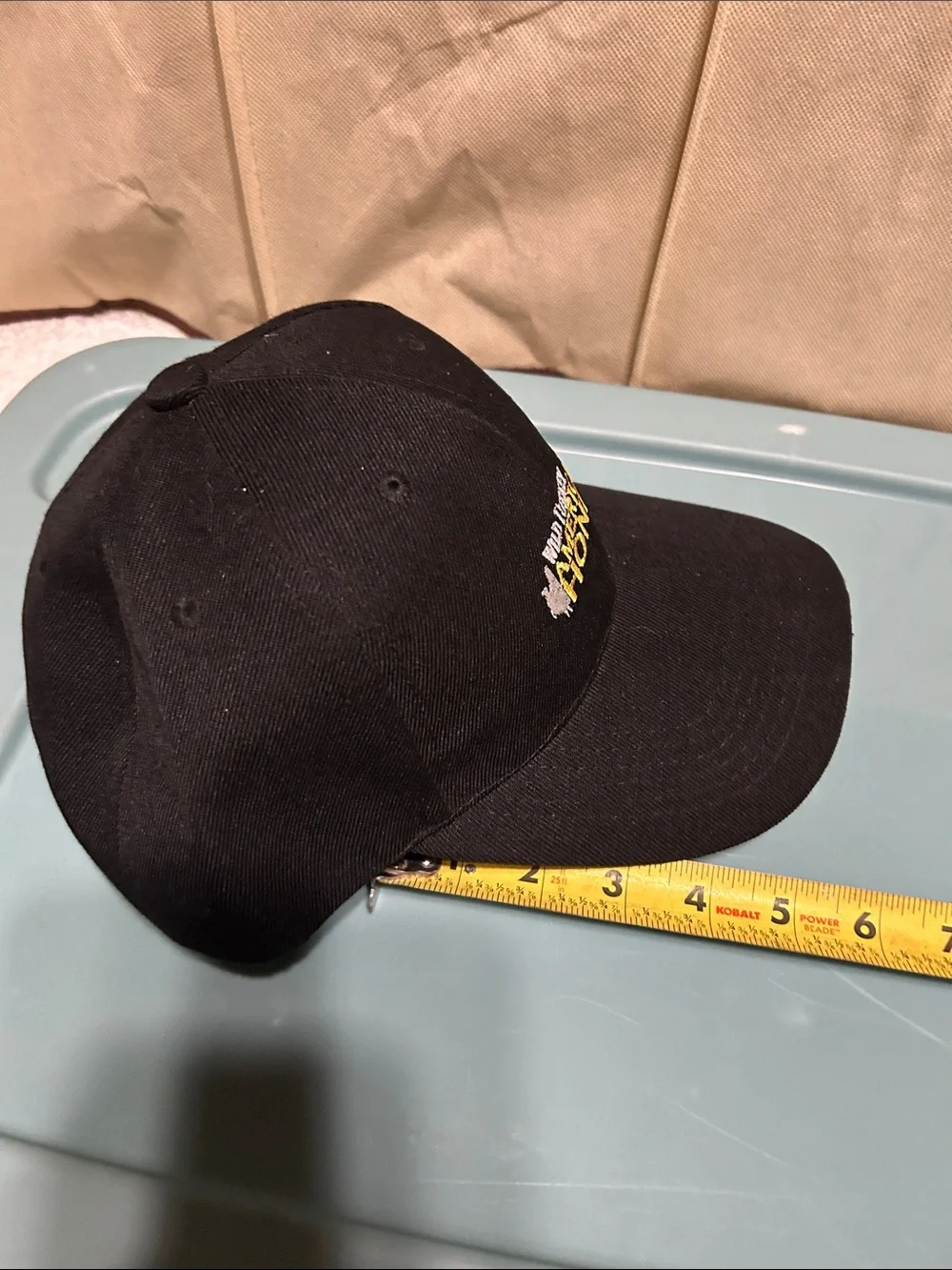 American Honey Black Logo Baseball Cap by Wild Turkey